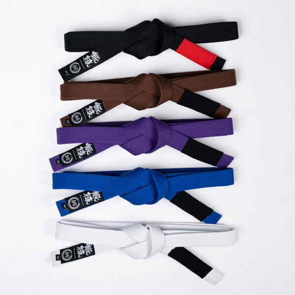 Scramble Kihon BJJ Belt White Blue Purple Brown Black