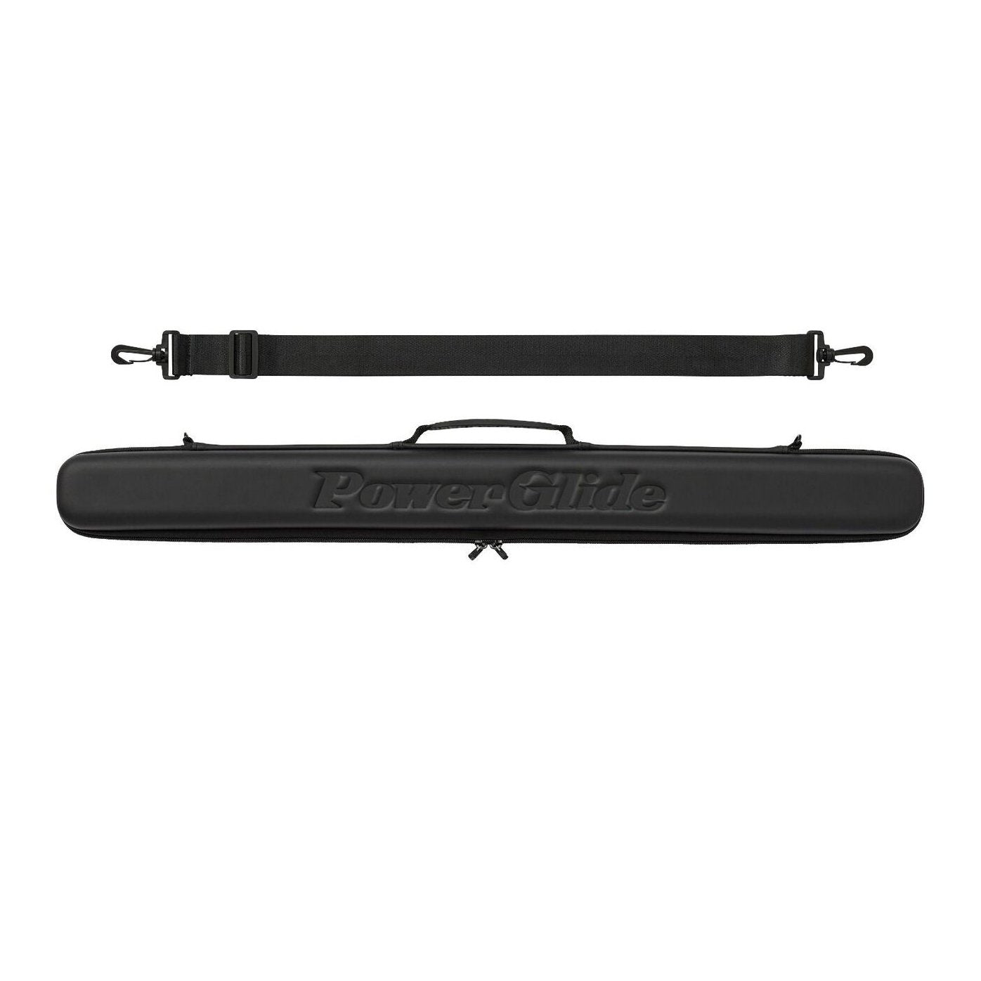 PowerGlide Snooker Svartur 2 piece Cue Case