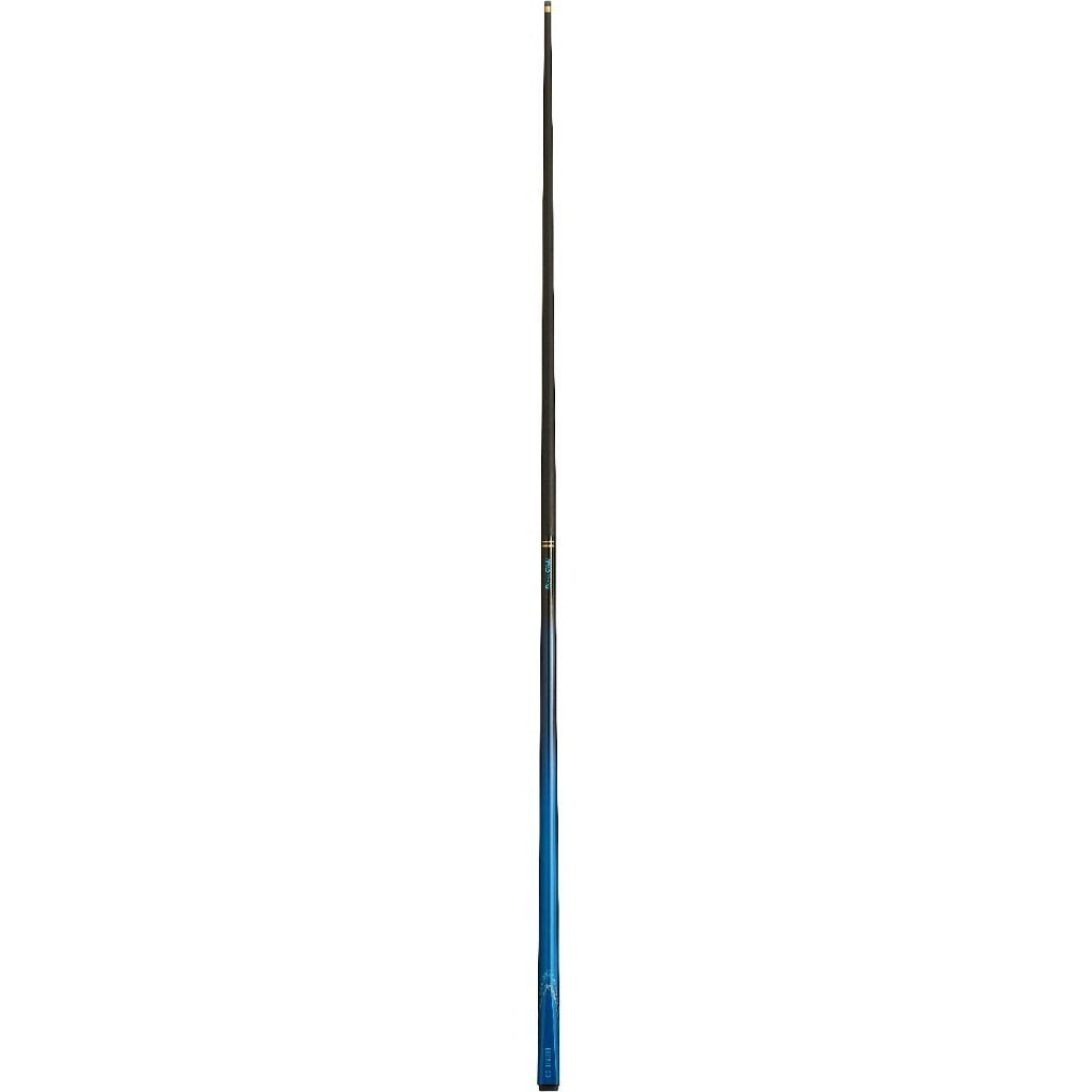 PowerGlide Aramid Graphite Snooker Cue 2 Piece 57" 10mm Tip Blue