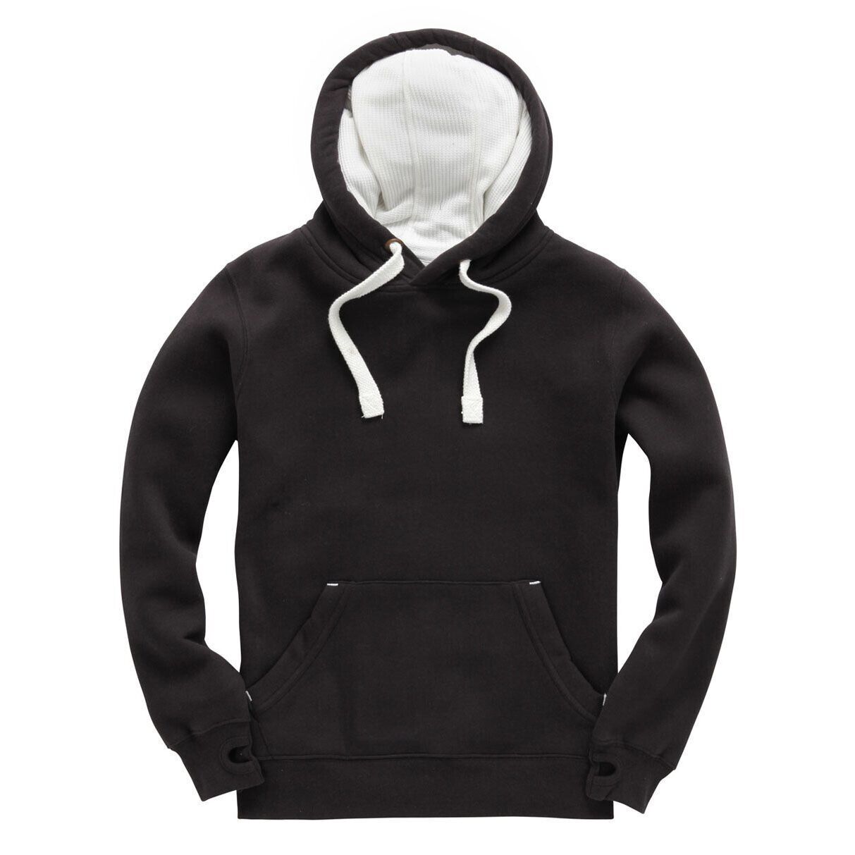 Black Pullover Hoodie Ultra Premium W89PF Peach Finish heavyweight 330GSM XS to 2XL