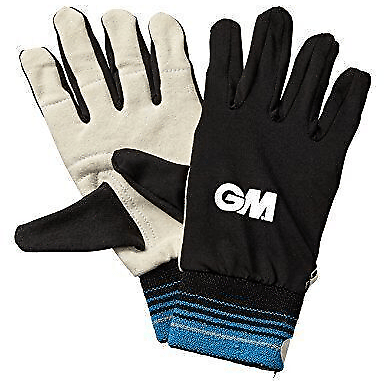 GM Cricket Inner Gloves  Chamois Palm Inner Gloves - Black