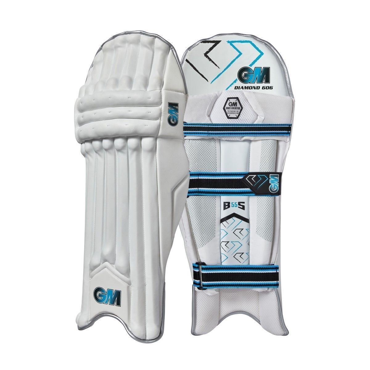 GM Cricket Diamond 606 Large Adult RH Batting Pads 2024