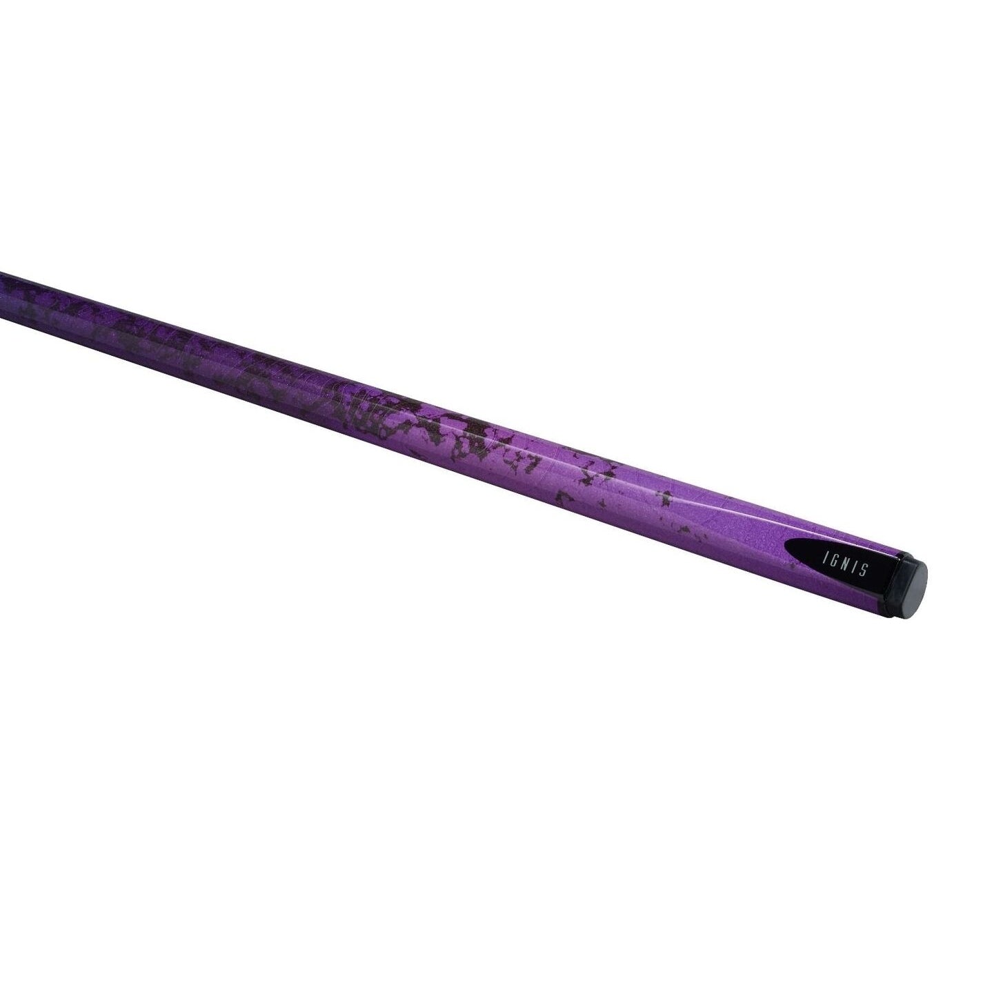 PowerGlide Ignis Carbon Snooker Cue 2 Piece 57" 10mm Tip Purple