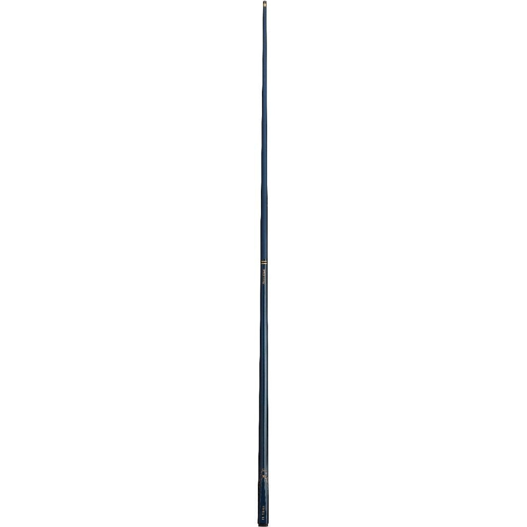 PowerGlide Aramid Graphite Snooker Cue 2 Piece 57" 10mm Tip Blue Rose Gold