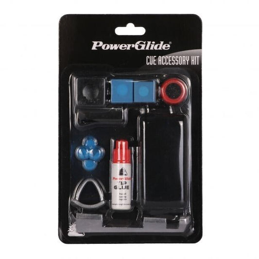 Powerglide Snooker Cue Accessory Kit