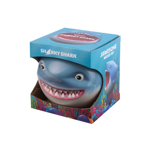 Waboba Sharky Shark Ball for outdoor sports, featuring a colorful shark design on a lightweight, durable ball.