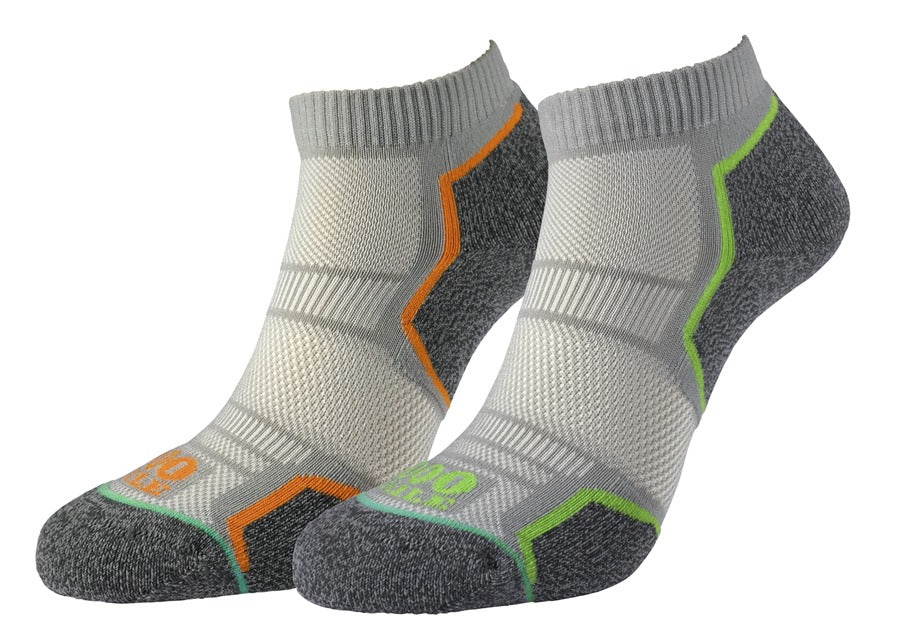 1000 Mile Mens Run Anklet Repreve Sock- Twin Pack