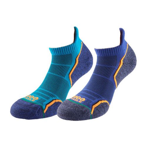 1000 Mile Mens Run Socklet-Twin Pack