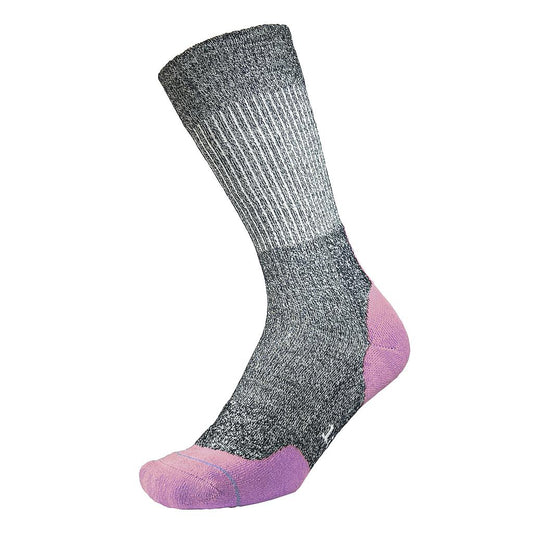 Ladies 1000 Mile Fusion Walk Socks, eco-friendly recycled sporting goods with comfortable fit for outdoor walking.