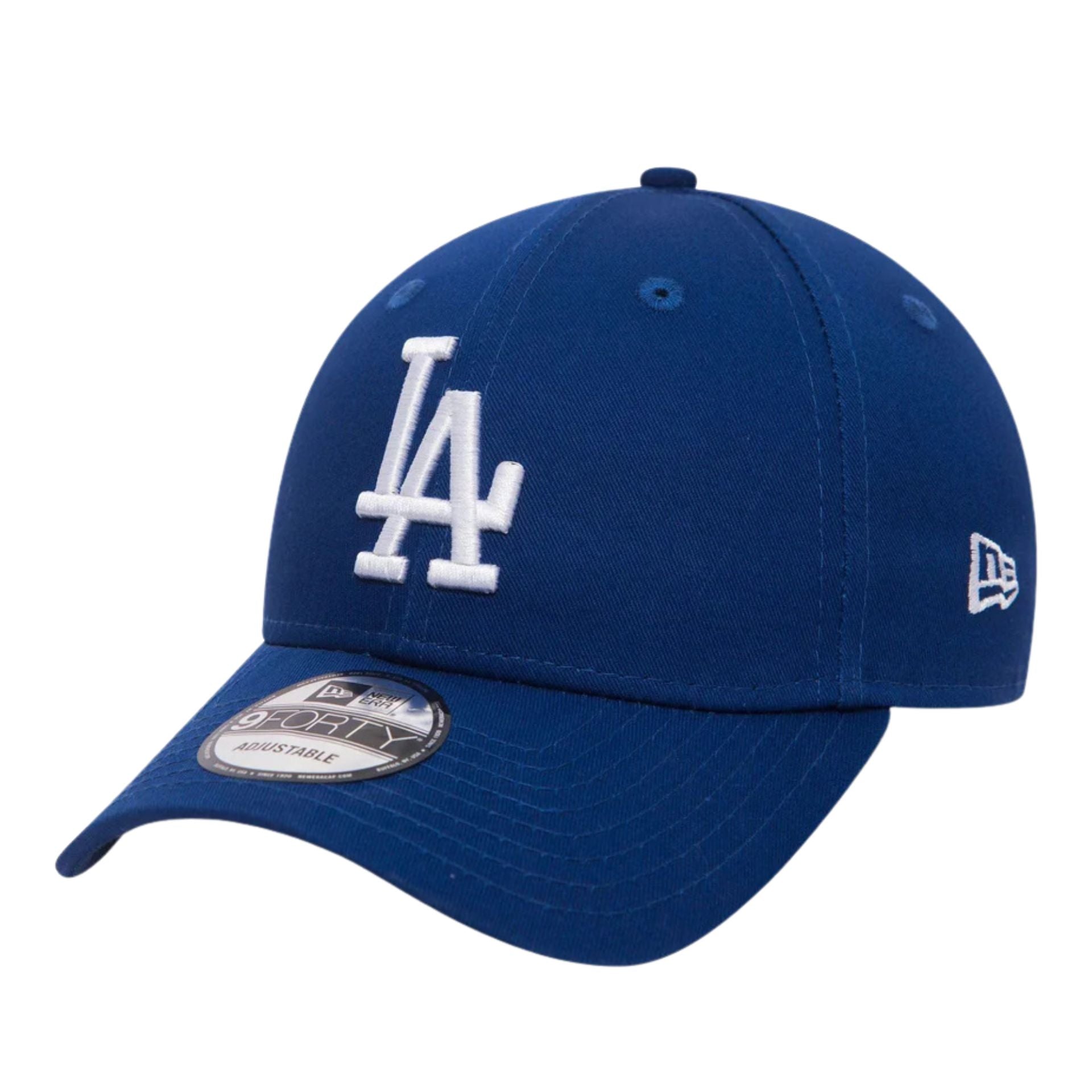 New Era LA Dodgers cap featuring team logo and classic design, perfect for sports fans and casual wear.