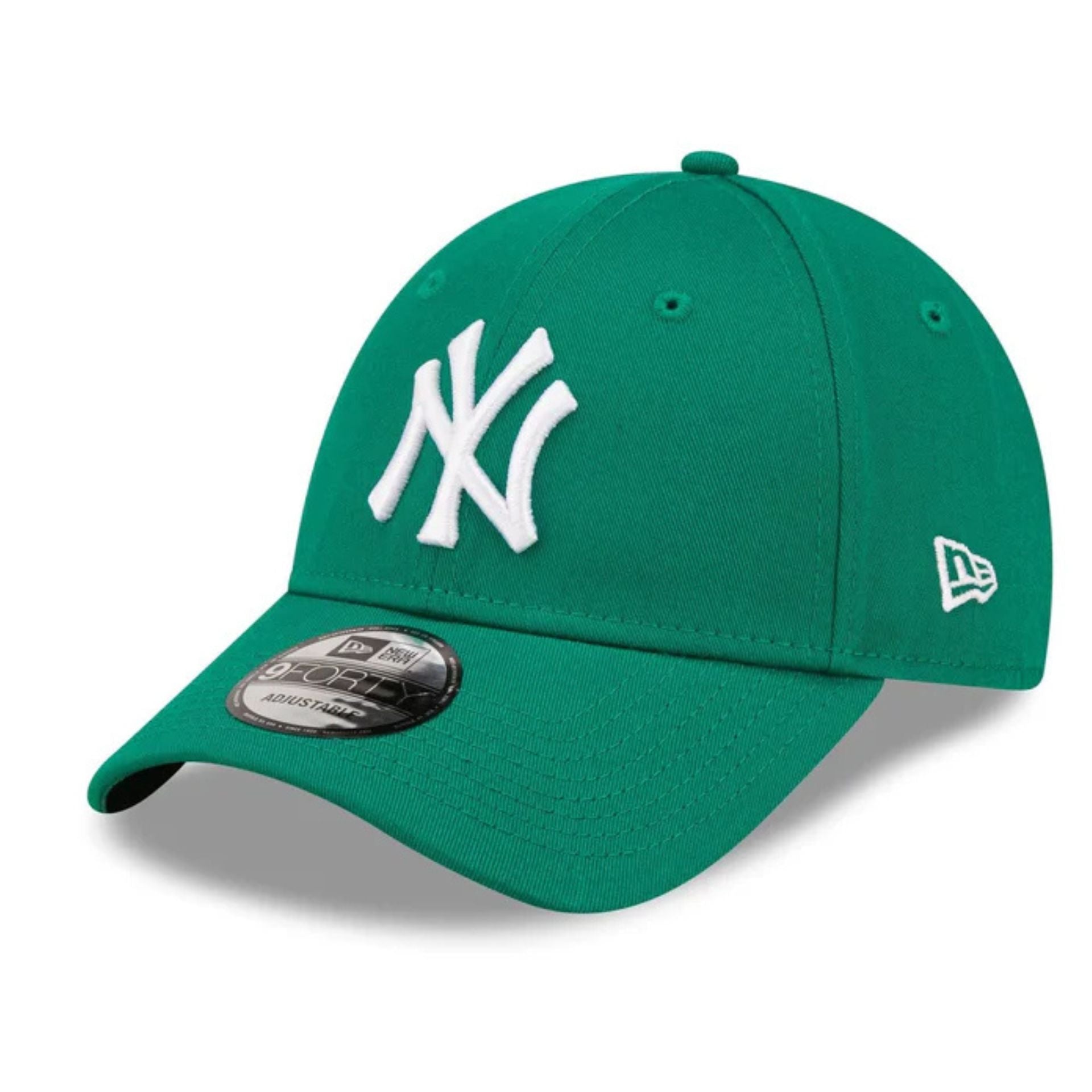 New Era Yankees cap with classic navy design and embroidered logo, perfect for sports and casual wear.