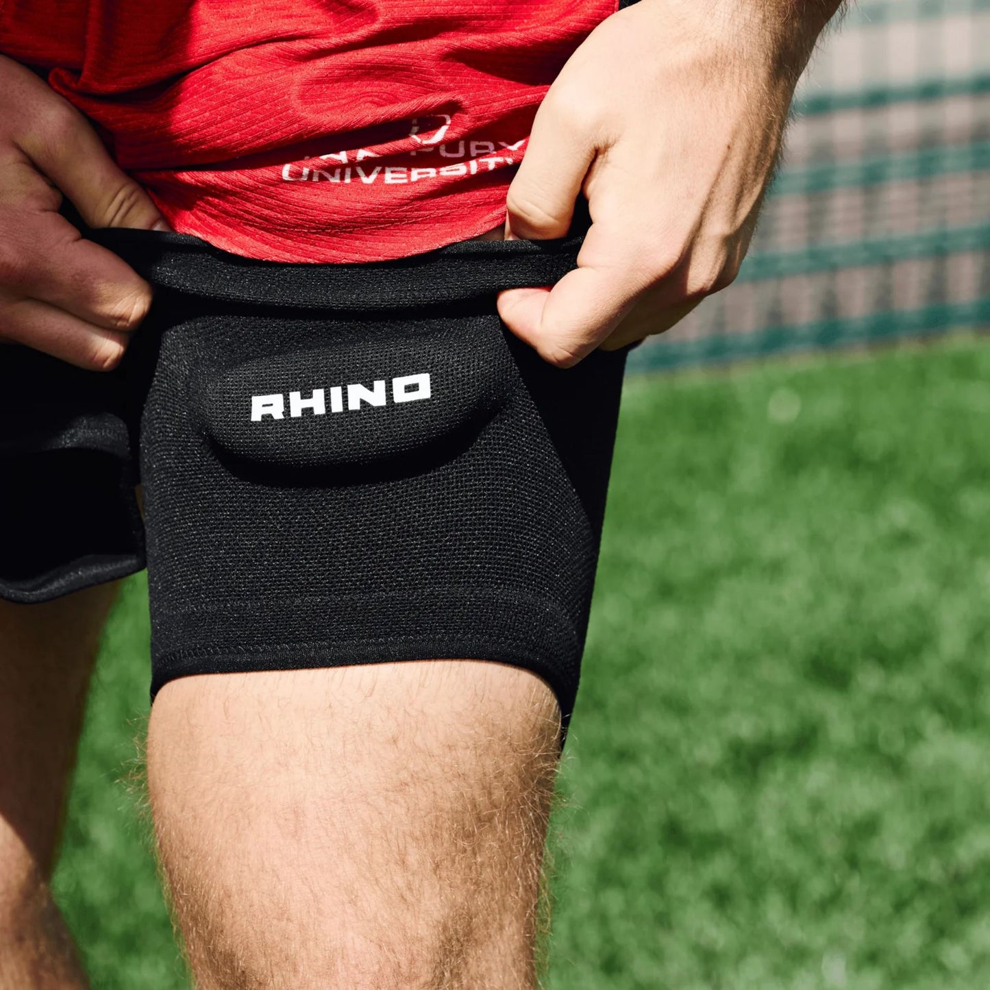 Rhino Elite Lifting Support Pads for sports and weightlifting, padded support gear for enhanced stability and comfort.