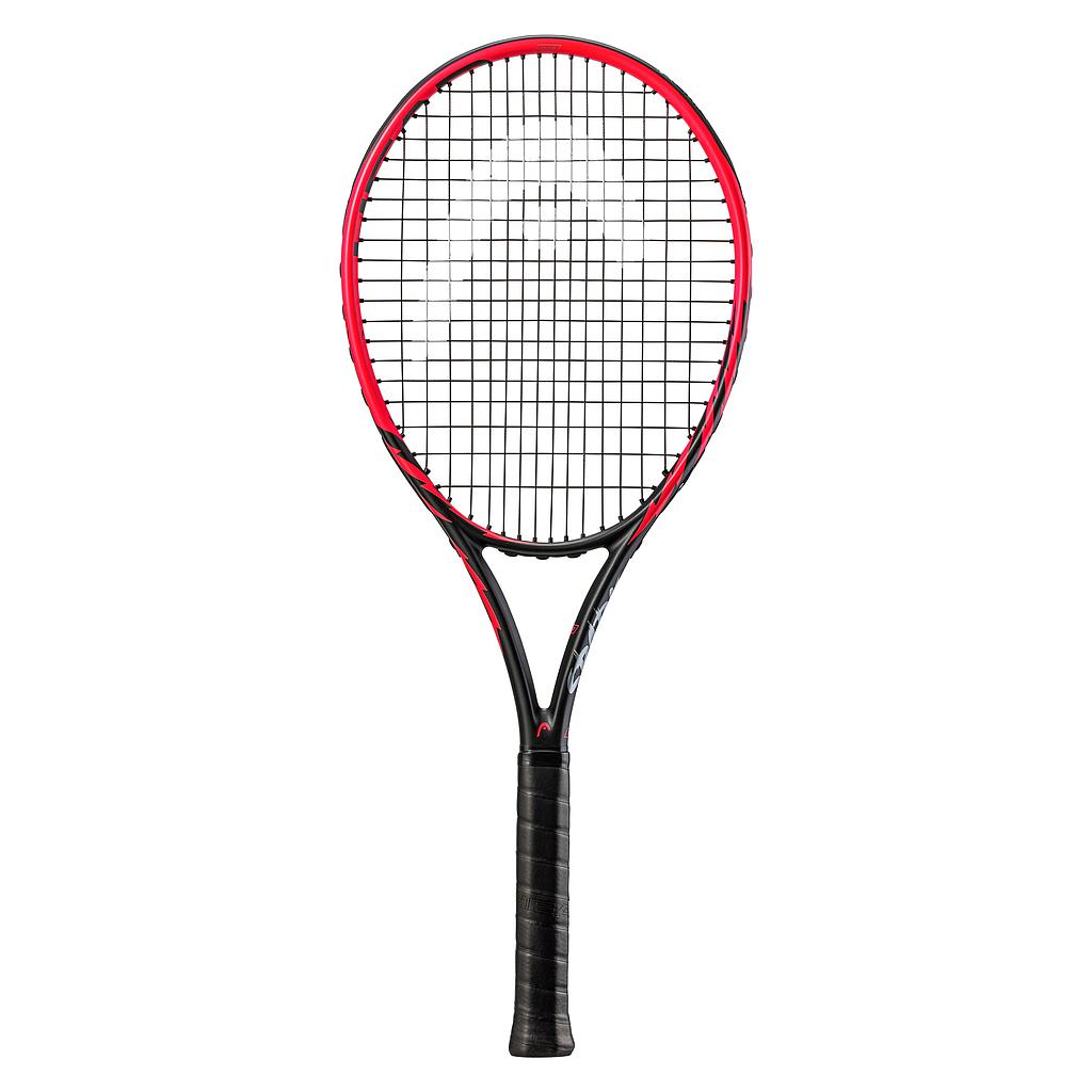 Head MX Spark Tour tennis racket with Grip 3, showcasing the lightweight frame and grip details for optimal performance.
