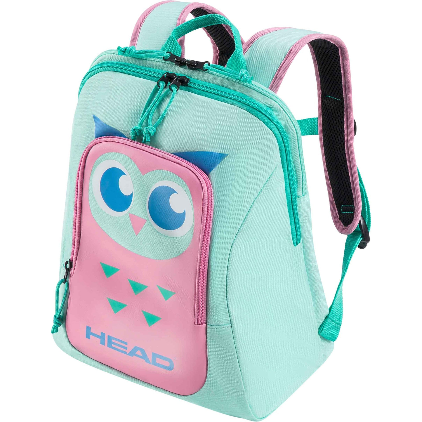 Kids' Head Tour backpack in vibrant colors, featuring adjustable straps and multiple compartments for sporty use.