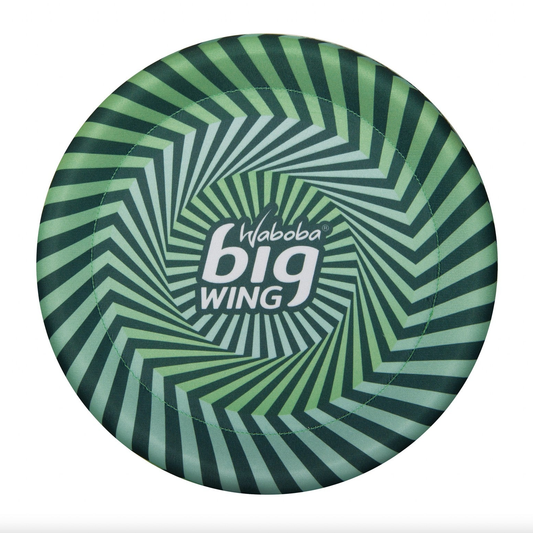 Waboba Bigwing XL Soft Flying Disc in vibrant colors, designed for outdoor sports and recreational play.