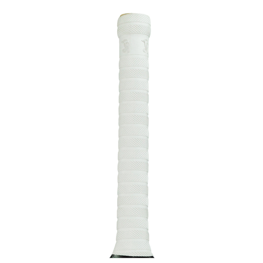 Kookaburra Players Grip for cricket bats, sporting goods with black and green design, shown on a white background.