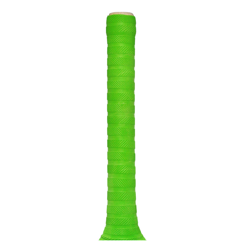 Kookaburra Players Grip for cricket bats, close-up of black and yellow grip with textured surface for secure hold.