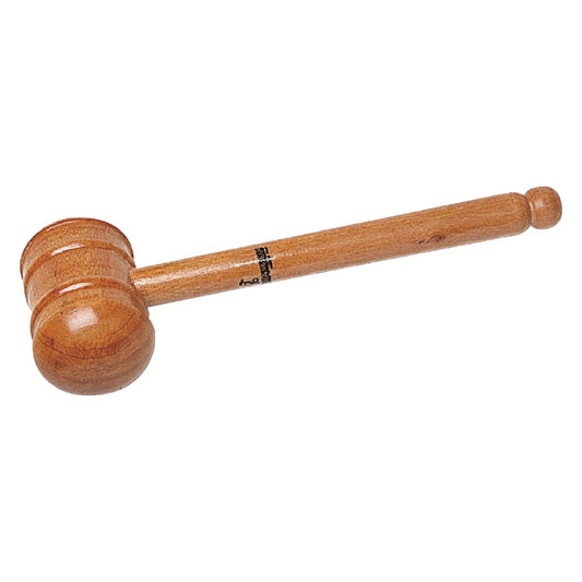 Kookaburra Standard Bat Mallet for cricket, with wooden handle and bright yellow head, used for practice and field marking.
