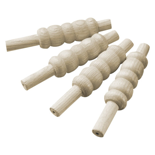 Kookaburra Match Cricket Stump Bails set with three lightweight wooden bails for official cricket matches.