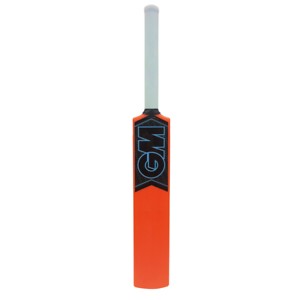 Gunn and Moore GM Striker plastic cricket bat for kids, featuring a lightweight design and colorful handle, ideal for young players.