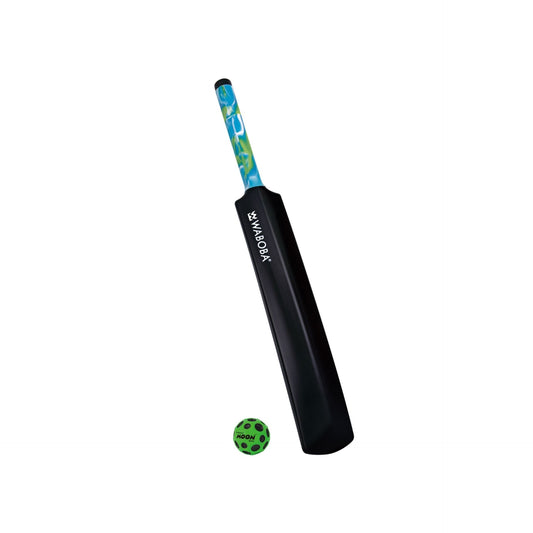 Waboba Cracket Set with Moon Ball for outdoor sports, featuring two rackets and a moon-shaped bouncing ball.