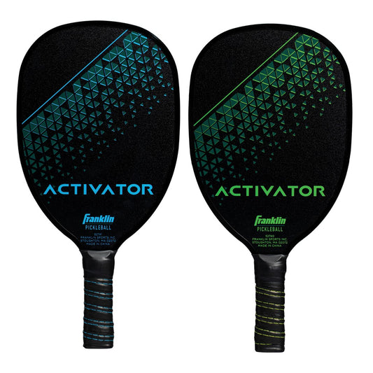 Franklin Sports Activator wooden pickleball paddle with ergonomic handle and smooth surface for outdoor pickleball play.