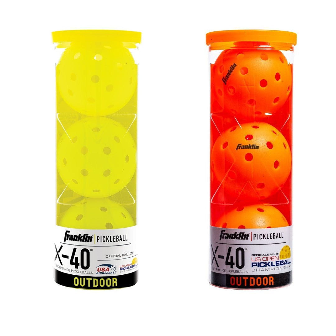 Franklin X-40 Outdoor Pickleballs (3-Pack)