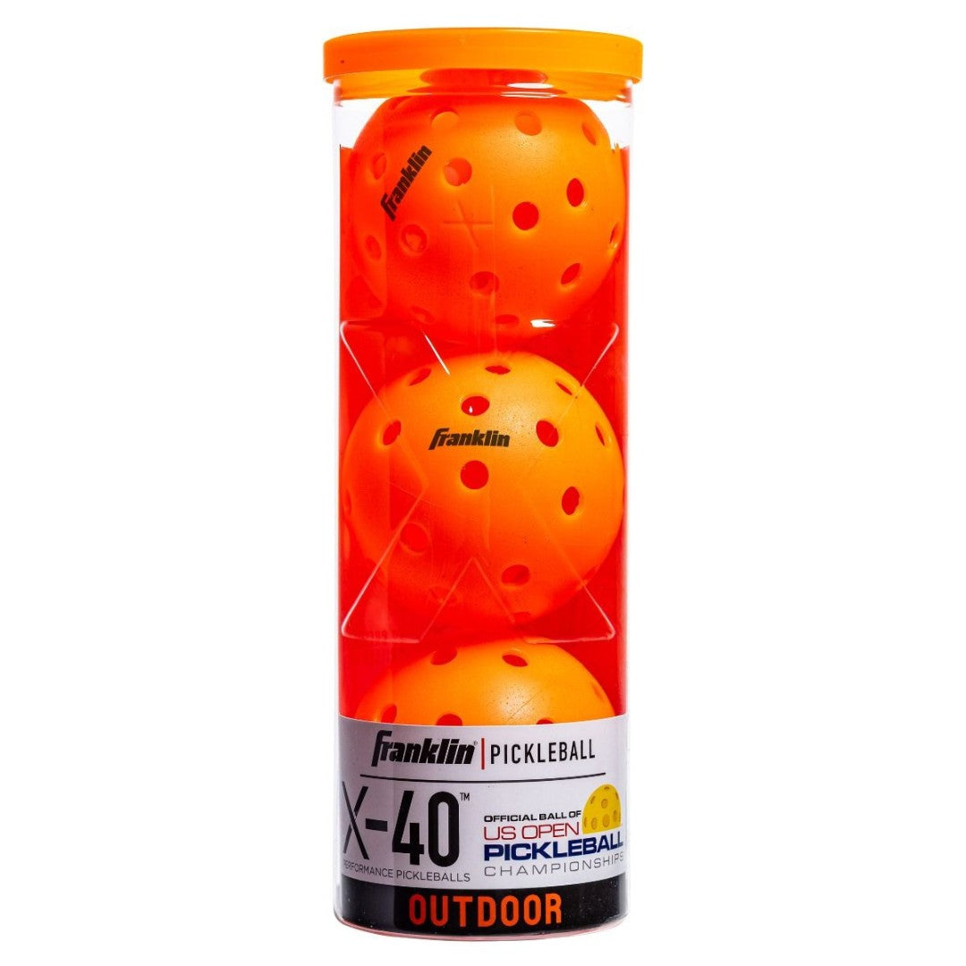 Franklin X-40 Outdoor Pickleballs (3-Pack)