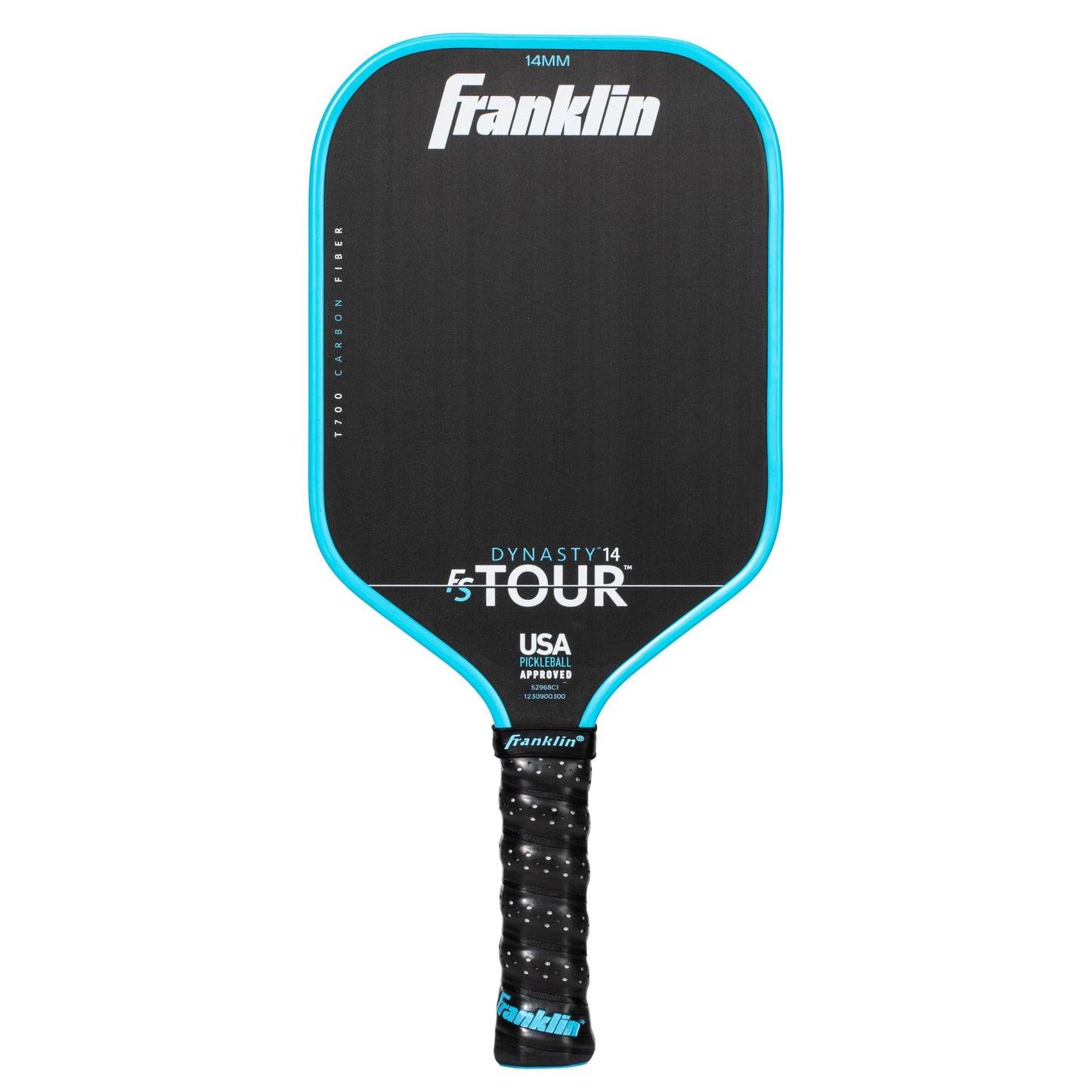 Franklin FS Tour Dynasty pickleball paddle with a sleek design, featuring a durable surface and ergonomic handle for optimal play.