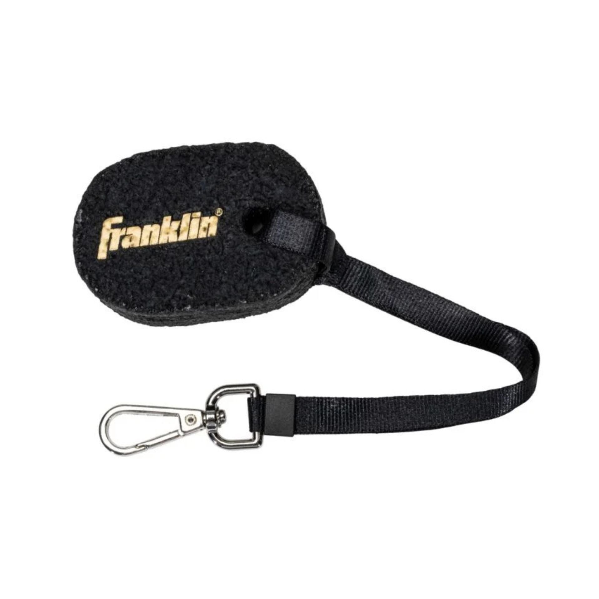Franklin Paddle Magic Eraser in sporting goods, showing the cleaning sponge with a textured surface for paddle and sports equipment cleaning.