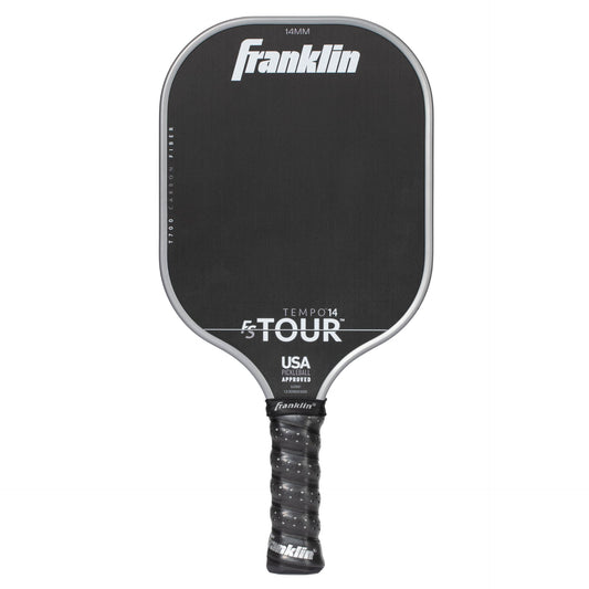Franklin FS Tour Tempo Pickleball Paddle with ergonomic grip and lightweight design for optimal performance in sporting goods.