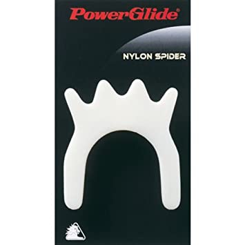 PowerGlide Nylon Spider Cue Rest for billiards, featuring durable nylon construction and a spider-shaped design for billiard table support.