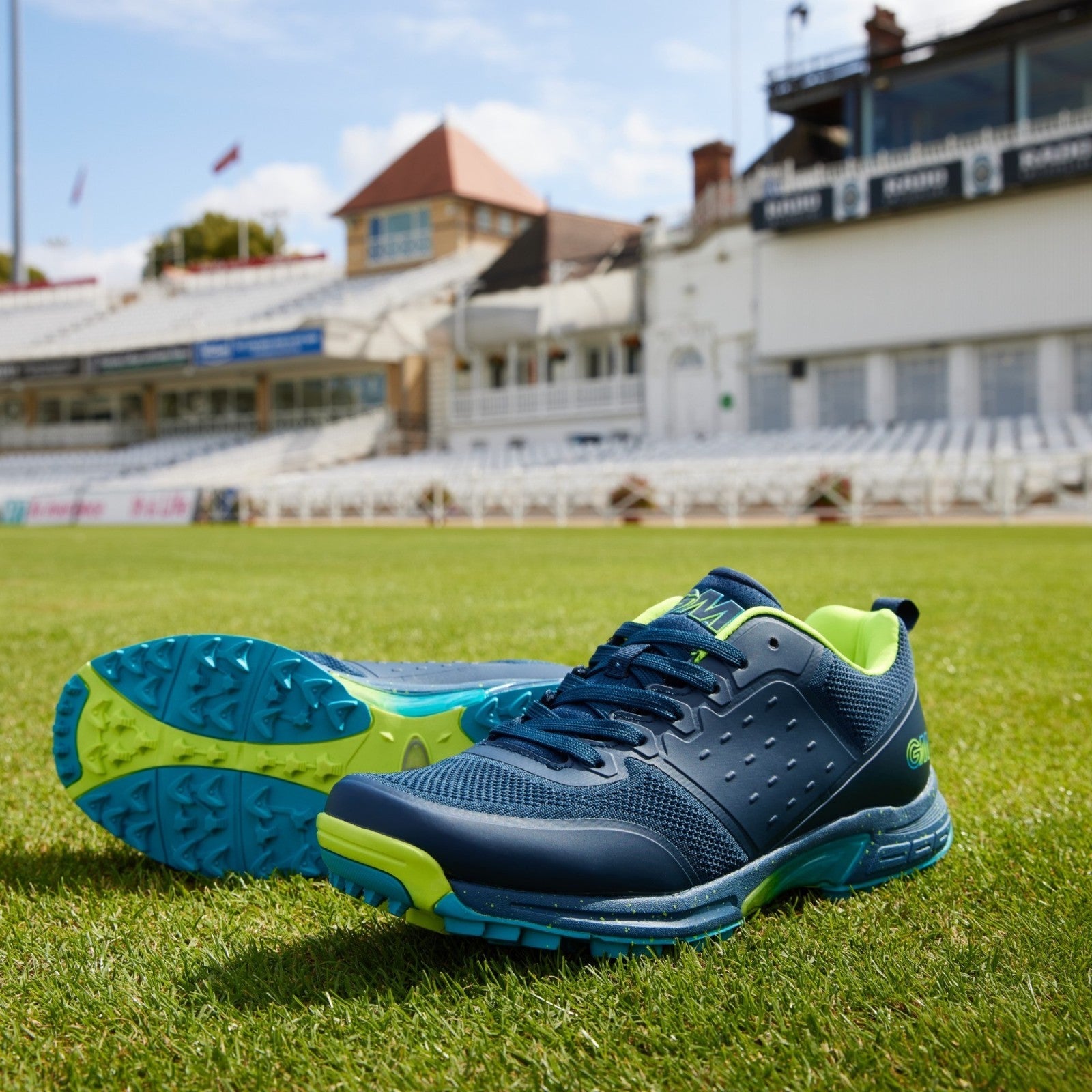 GM Aion All Rounder Cricket Shoes - Navy  Gunn & Moore