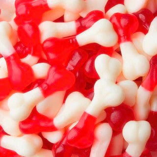 Gummy Bones Sweets Bag