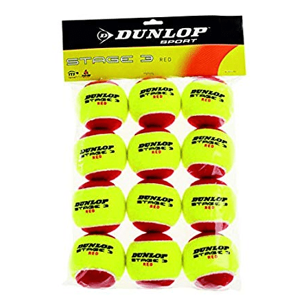 Dunlop Mini Tennis Balls Red