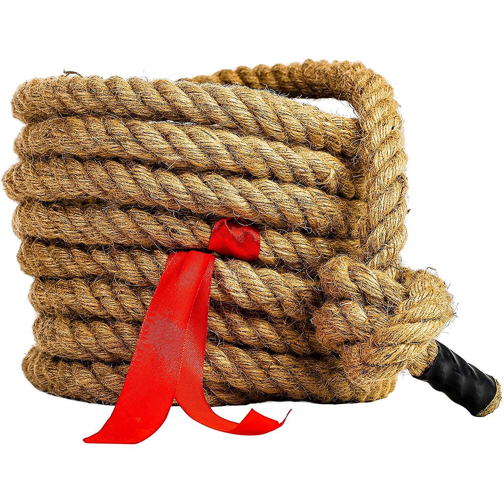 Franklin Field Day Tug Of War Rope, 20 ft, durable sporting goods rope for team games and outdoor activities.