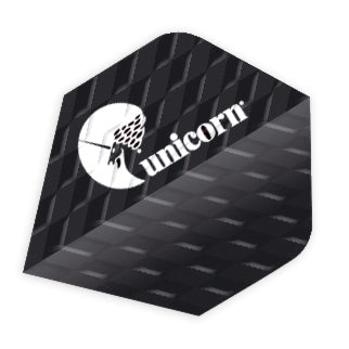 Unicorn Q.100 Plus Dart Flights in colorful unicorn design, suitable for sporting goods and dart enthusiasts.