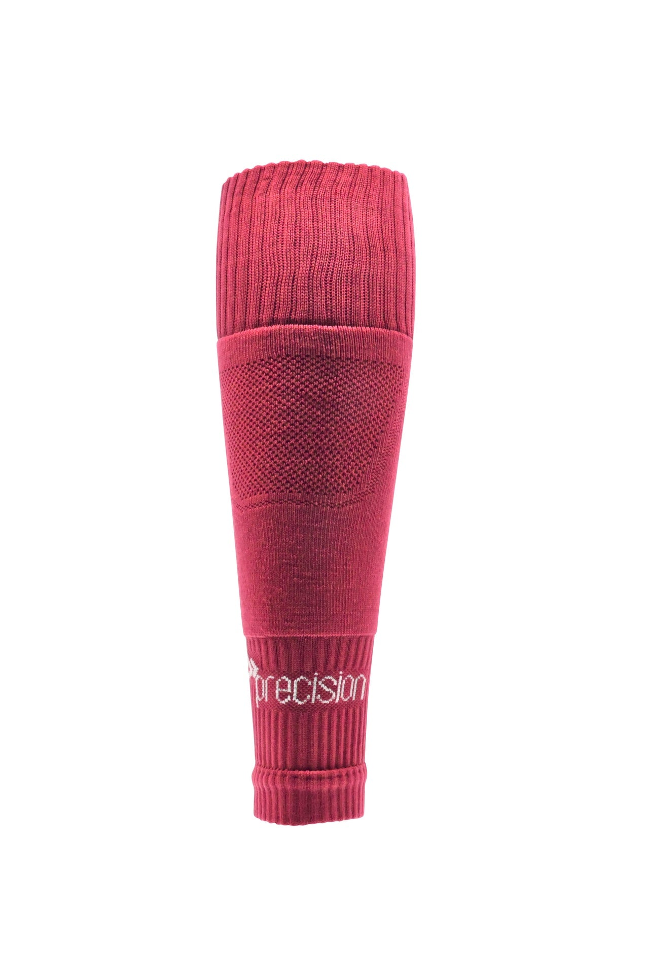 Junior Precision Pro footless compression sleeve socks for sports, featuring breathable fabric and snug fit for athletic support.