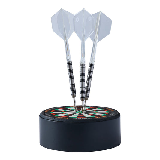 Unicorn Ultra 2.0 Mini Dartboard Holder Station for sporting goods, featuring a compact design with dartboard and holder attachments.