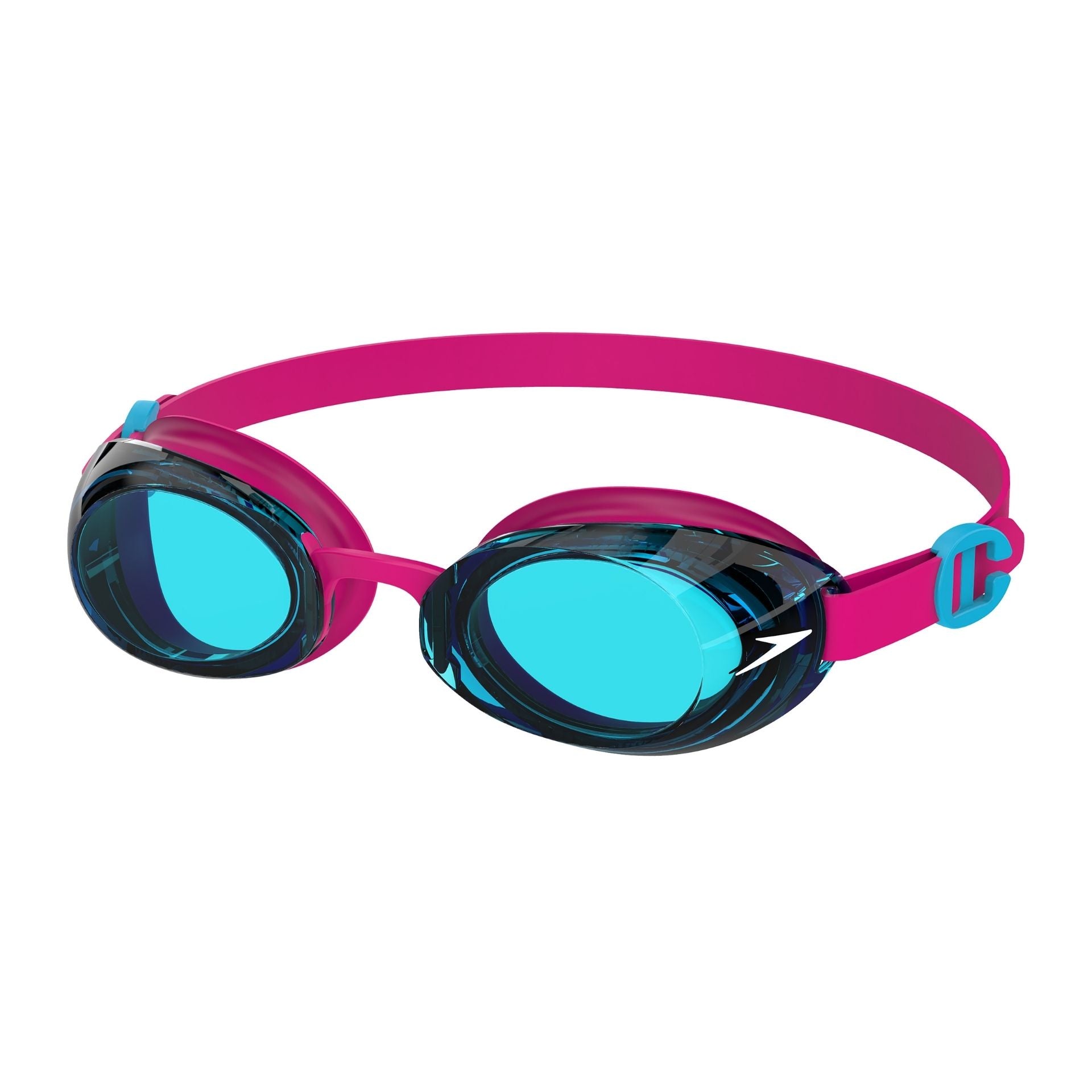 Speedo Jet 2.0 Junior swimming goggles with adjustable strap and clear lenses for kids' swim training and recreational swimming.