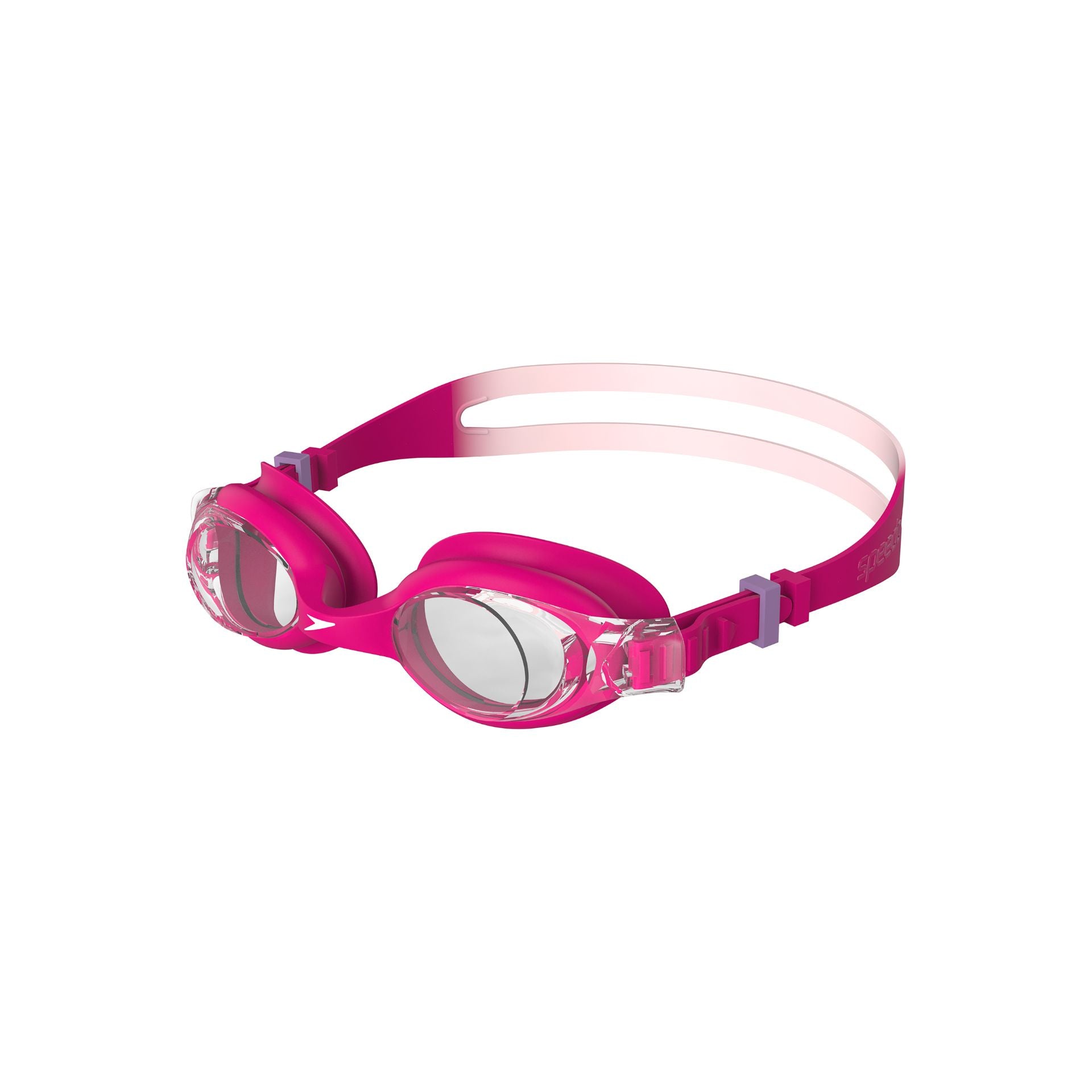 Speedo Skoogle infant goggles with adjustable straps and clear lenses, designed for young swimmers.