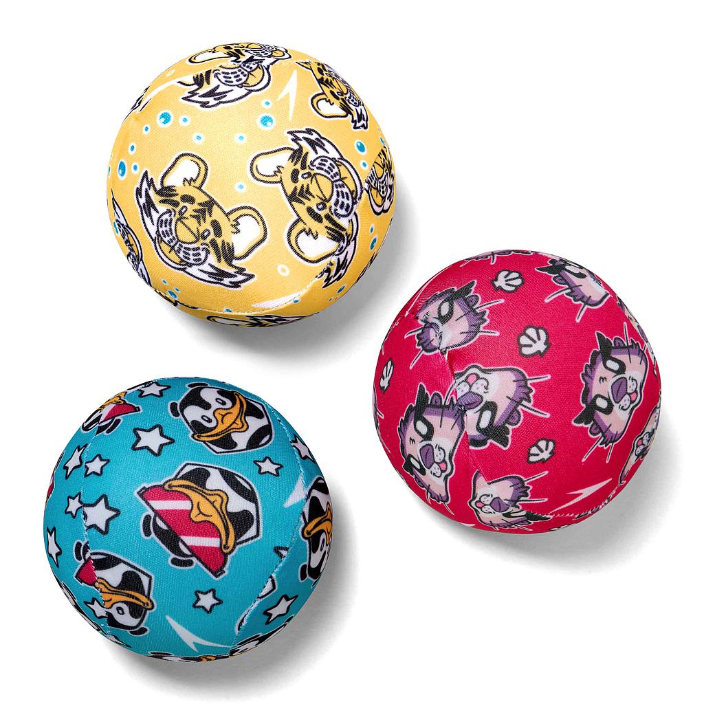 Colorful Speedo Learn to Swim Character Water Balls for kids, ideal for swimming practice and water play.