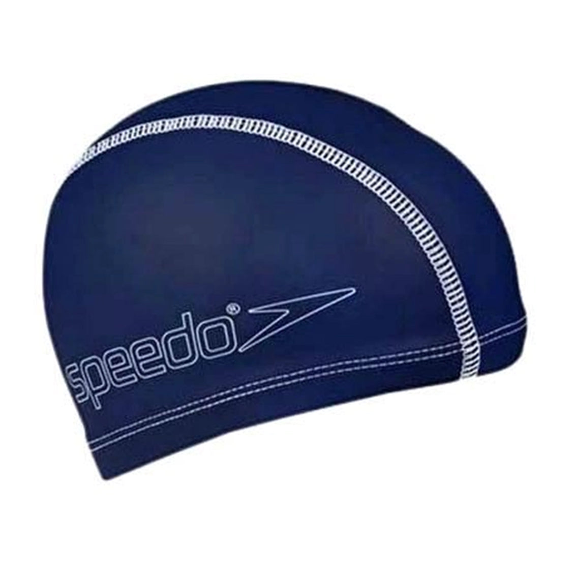 Speedo Pace Cap for swimming and sports, shown in vibrant color, made of lightweight, durable material for comfortable fit.