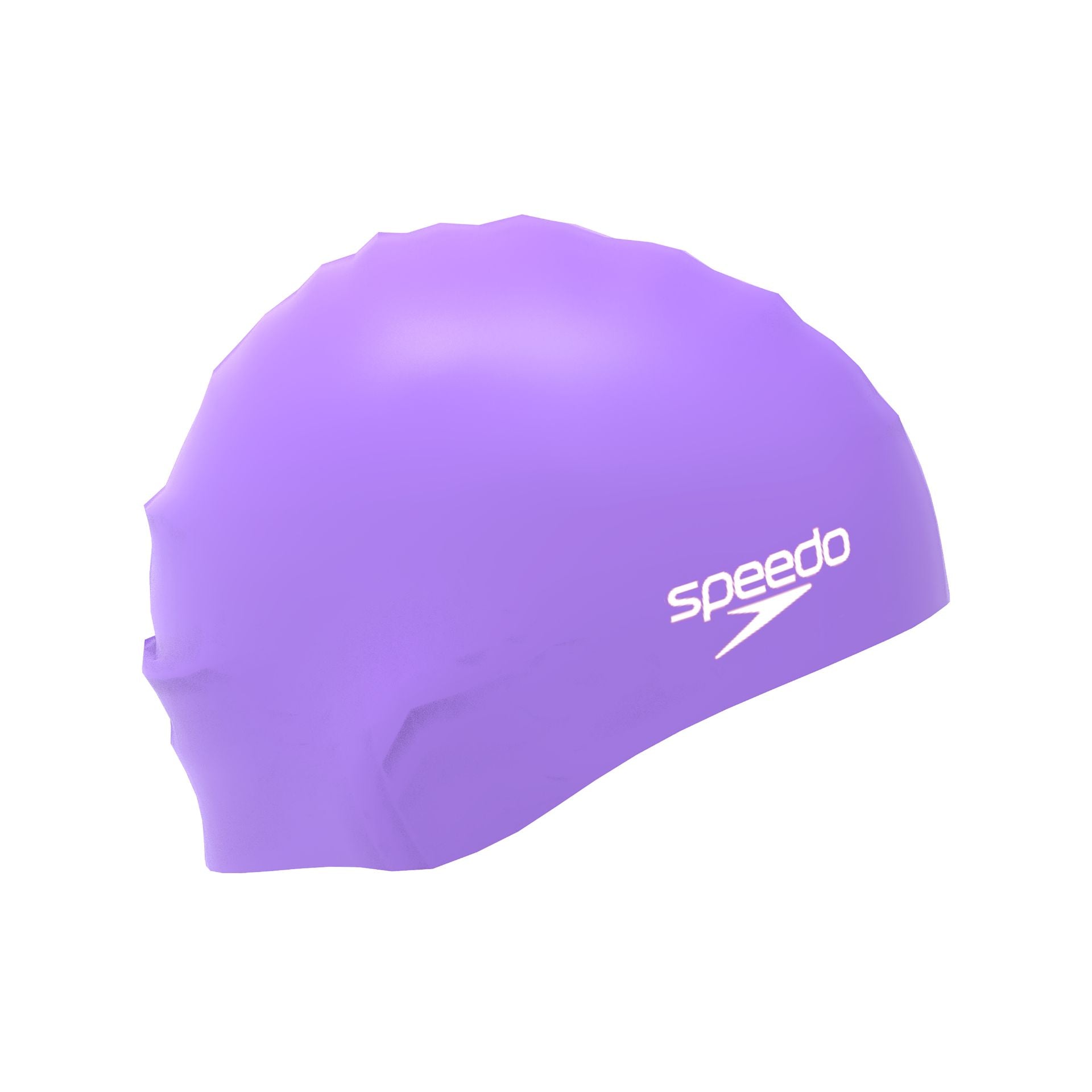Speedo Biofuse swimming cap made of flexible, comfortable material, designed for optimal fit and performance in sporting activities.