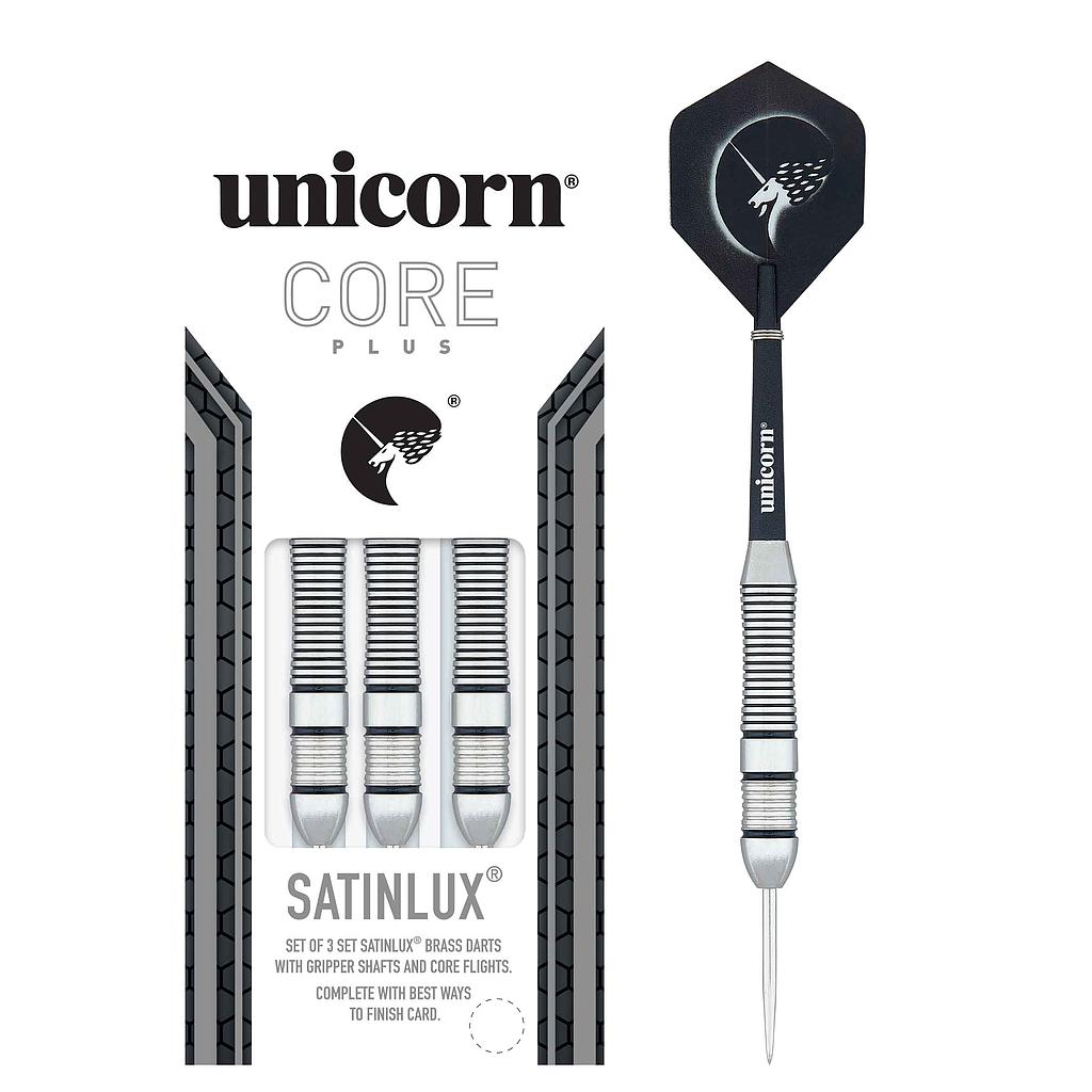 Unicorn Core Plus Satinlux sporting goods product, featuring a close-up of the shiny satin fabric and branding details.