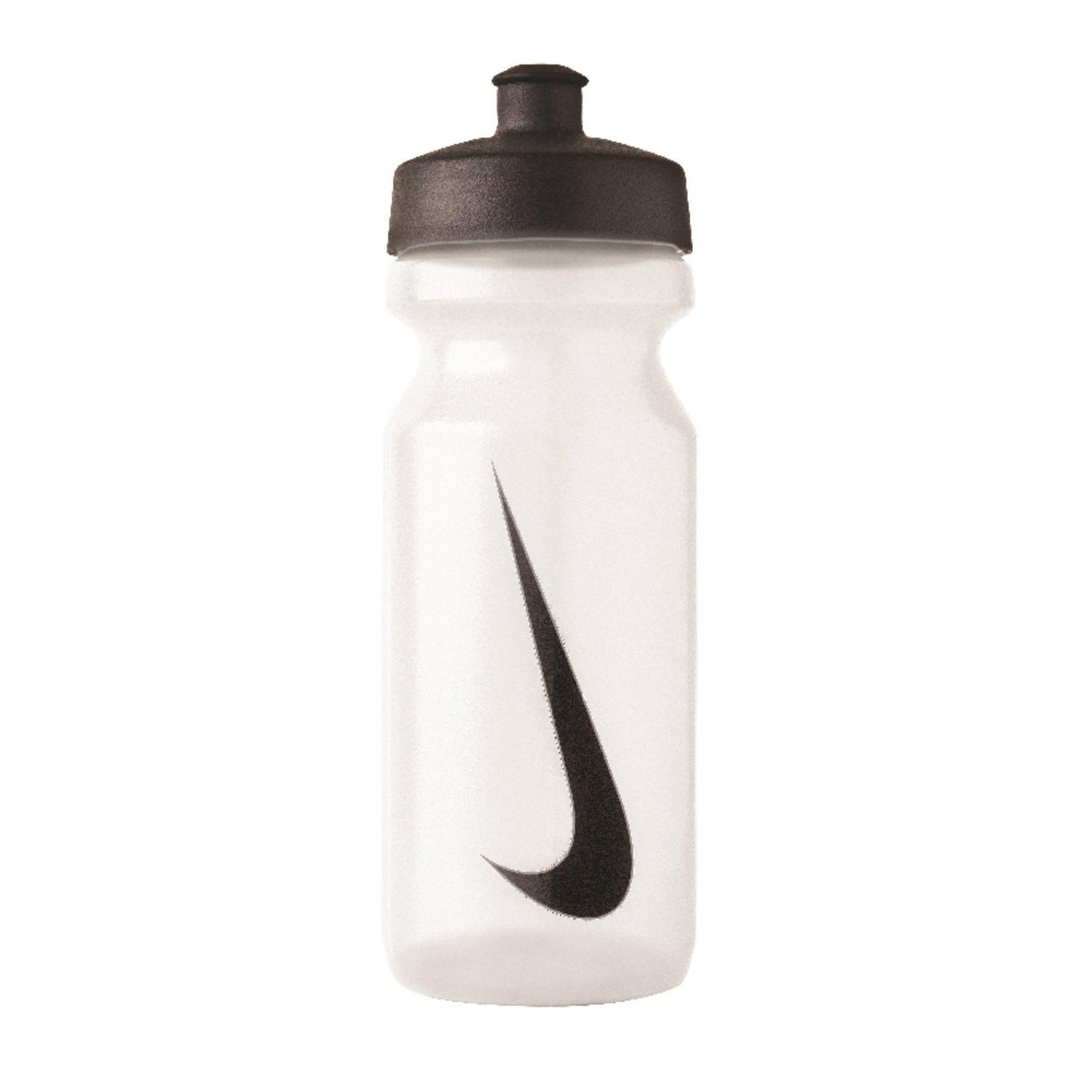 Nike Big Mouth 22oz sports drinks bottle with a colorful design, featuring a wide mouth opening and durable plastic construction.