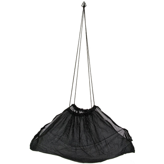 Angling Pursuits mesh coarse fishing sling with adjustable straps, designed for comfortable holding and carrying fishing gear.