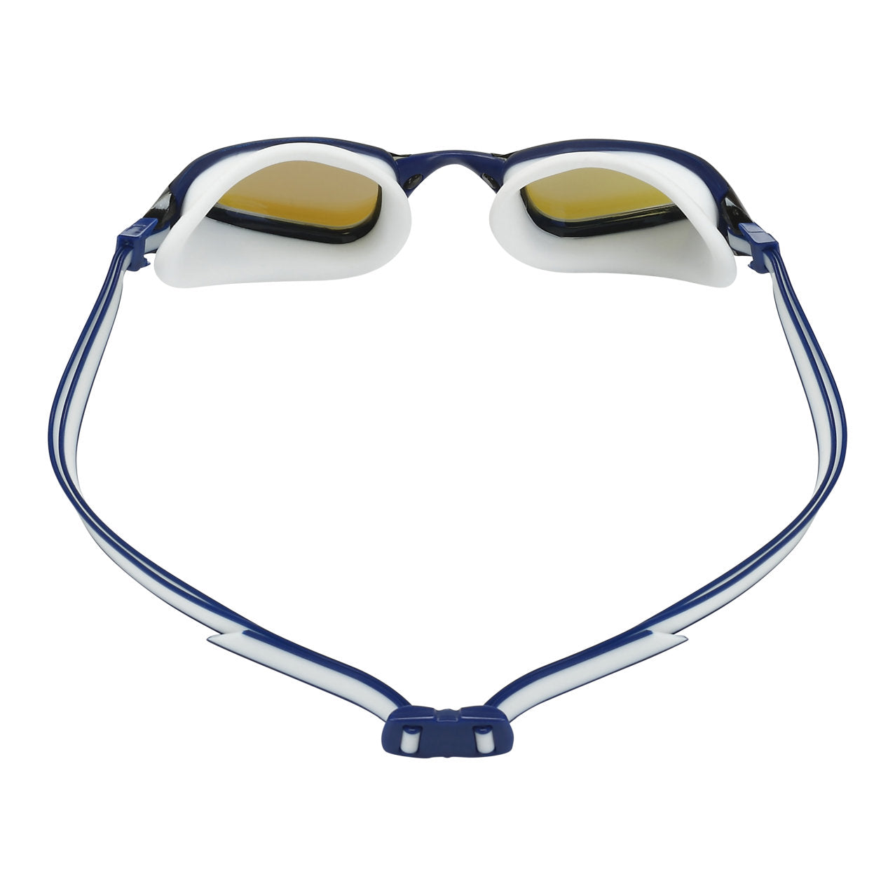 Aquasphere Fastlane swimming goggles with clear lenses and adjustable straps, designed for comfortable fit and optimal vision.