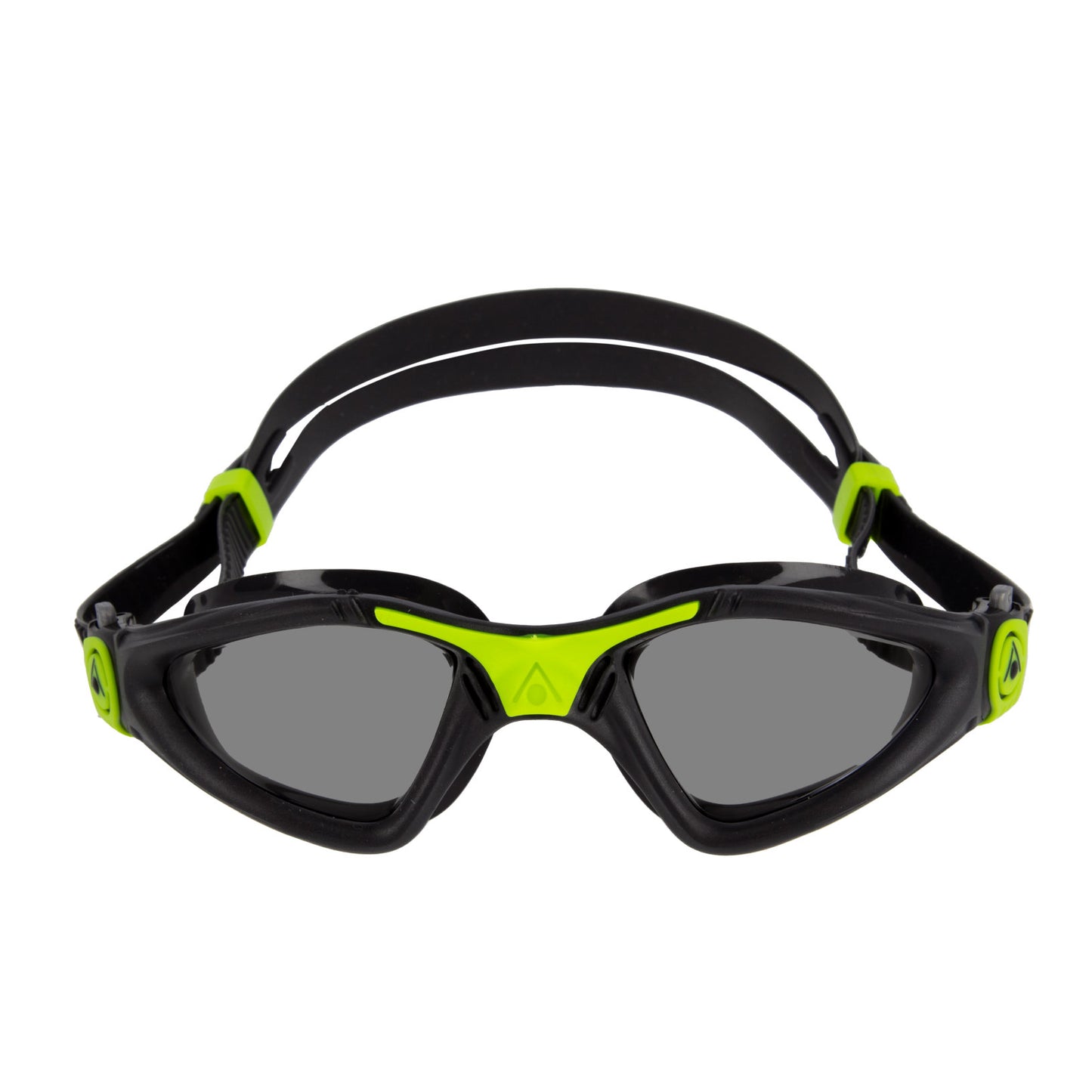 Aquasphere Kayenne swimming goggles with clear lenses and adjustable strap, designed for comfortable water fit.