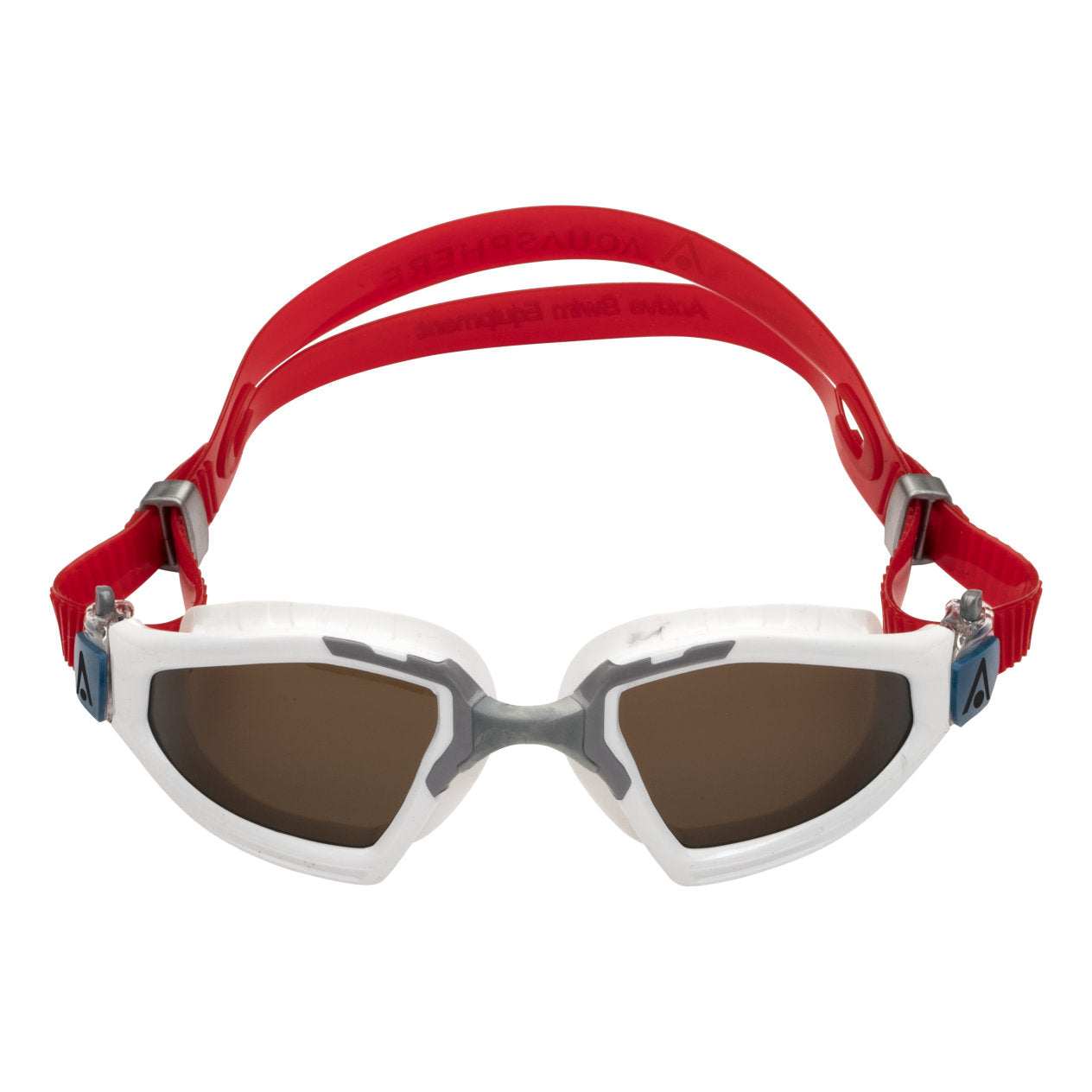Aquasphere Kayenne Pro swimming goggles with clear lens and adjustable strap, designed for comfortable fit and optimal visibility.